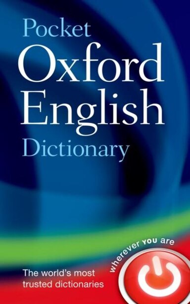 Pocket Oxford English Dictionary Book By Oxford Dictionaries
