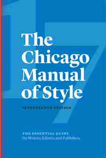 The Chicago Manual Of Style, 17th Edition de The University Of Chicago Press Editorial Staff