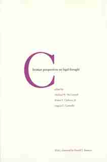 Christian Perspectives on Legal Thought by Michael W. McConnell