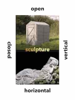 Sculpture Vertical, Horizontal, Closed, Open by Penelope Curtis