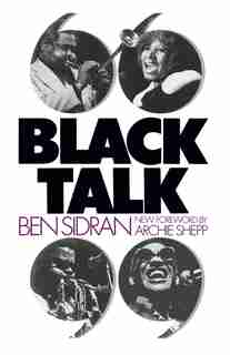 Black Talk: BLACK TALK by Ben Sidran