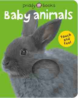Bright Baby Touch & Feel Baby Animals: With Book by Roger Priddy