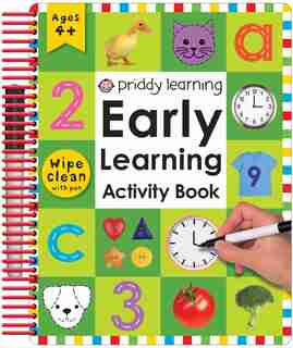 Wipe Clean: Early Learning Activity Book by Roger Priddy