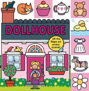 Lift-the-Flap Tab: Dollhouse by Roger Priddy