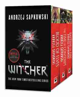 The Witcher Boxed Set: Blood Of Elves, The Time Of Contempt, Baptism Of Fire by Andrzej Sapkowski
