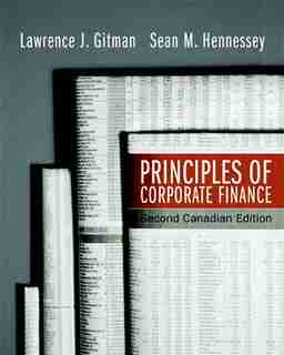 Principles Of Corporate Finance, Second Canadian Edition de Lawrence Gitman