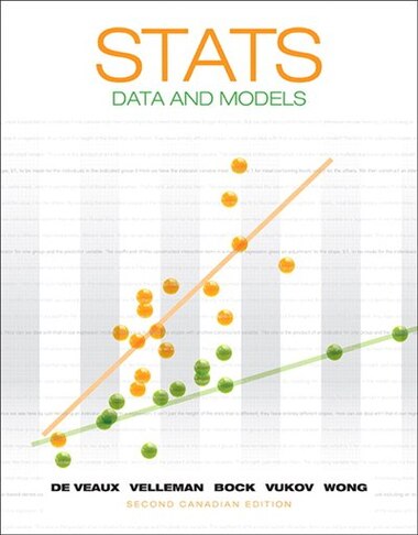 Stats Data And Models Second Canadian Edition Book By Richard D