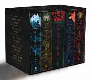 George R. R. Martin's A Game Of Thrones 5-book Boxed Set (song Of Ice And Fire Series): A Game Of Thrones, A Clash Of Kings, A Storm Of Swords, A Feast For Crows, And A Dance With Dragons by George R. R. Martin