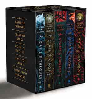 George R. R. Martin's A Game Of Thrones 5-book Boxed Set (song Of Ice And Fire Series): A Game Of Thrones, A Clash Of Kings, A Storm Of Swords, A Feast For Crows, And A Dance With Dragons by George R. R. Martin