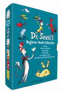 Dr. Seuss's Beginner Book Collection: The Cat In The Hat; One Fish Two Fish Red Fish Blue Fish; Green Eggs And Ham; Hop On Pop; Fox In So by Dr. Seuss