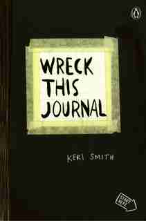 Wreck This Journal (black) Expanded Ed. de Keri Smith