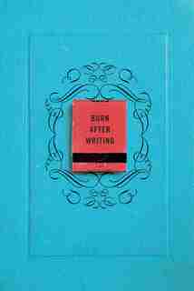 Burn After Writing by Sharon Jones