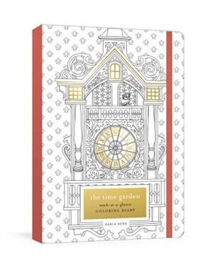 The Time Garden Week At A Glance Coloring Diary For Dates