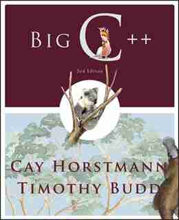 Big C++ by Cay S. Horstmann