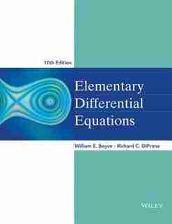 Elementary Differential Equations by William E. Boyce