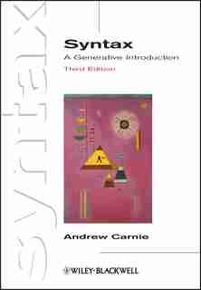 Syntax: A Generative Introduction by Andrew Carnie
