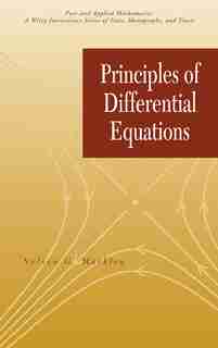Principles of Differential Equations by Nelson G. Markley