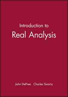 Introduction to Real Analysis by John DePree