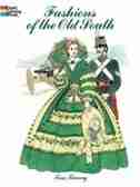 Fashions of the Old South Coloring Book by Tom Tierney