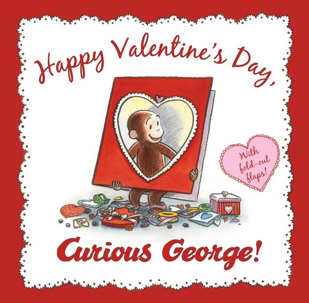 Curious george happy valentine's day episode airs monday february 9th Happy Valentine's Day, Curious George, Book by H. A. Rey (Paper over