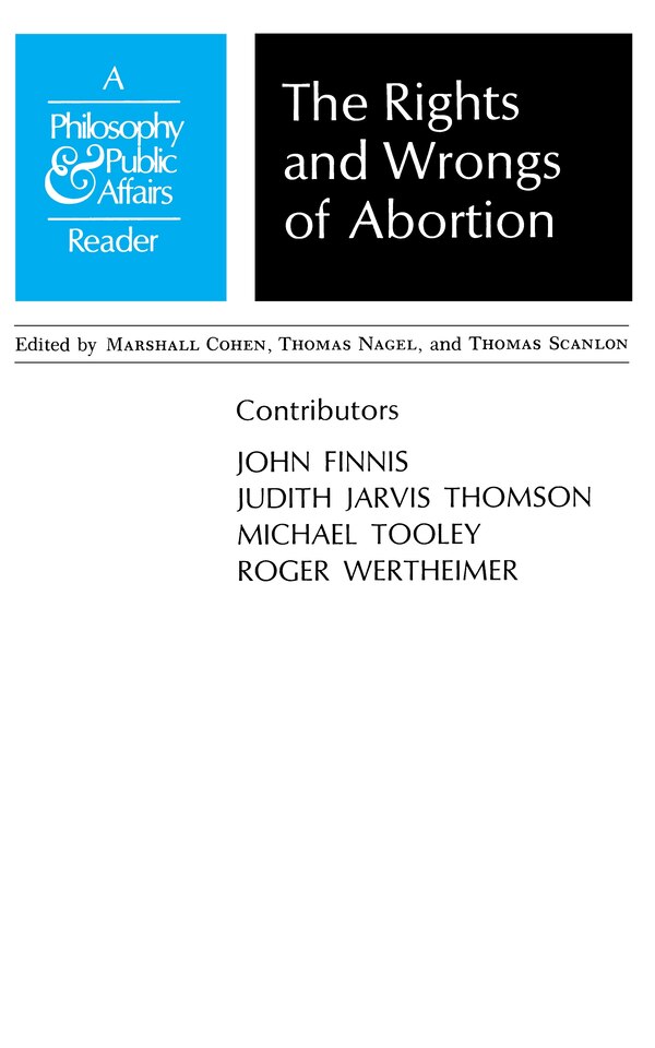 Rights and Wrongs of Abortion by Marshall Cohen Paperback | Indigo Chapters