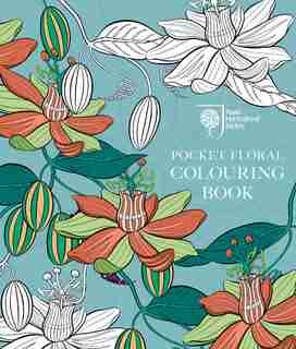 Rhs Pocket Floral Colouring Book by Rhs