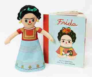 Frida Kahlo Doll And Book Set: For The Littlest Dreamers by Maria Isabel Sanchez Vegara