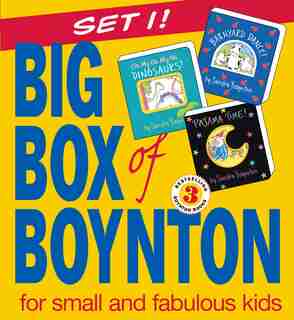 Big Box of Boynton Set 1!: Barnyard Dance! Pajama Time! Oh My Oh My Oh Dinosaurs! de Sandra Boynton