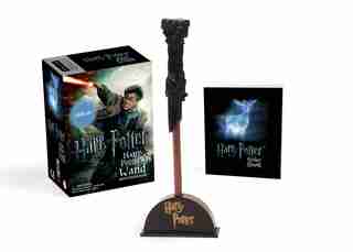 Harry Potter Wizard's Wand With Sticker Book: Lights Up! de Running Press