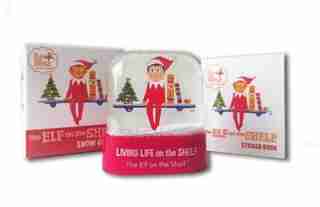 The Elf On The Shelf Snow Globe de Running Press