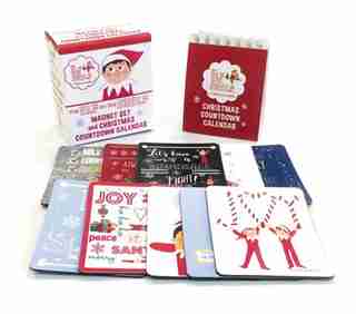 The Elf On The Shelf: Magnet Set And Christmas Countdown Calendar de Running Press