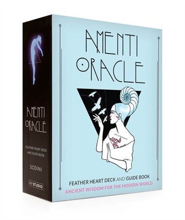 Amenti Oracle Feather Heart Deck And Guide Book: Ancient Wisdom For The Modern World by Jennifer Sodini