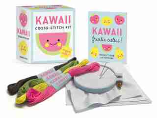 Kawaii Cross-stitch Kit: Super Cute! de Sosae Caetano