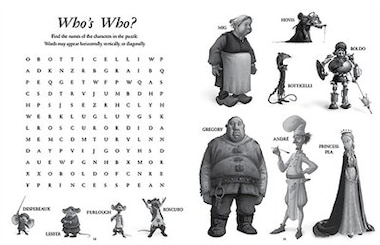 The Tale Of Despereaux Movie Tie-in: Coloring And Activity Book by Candlewick Press