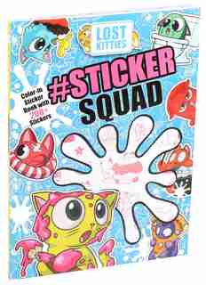 Hasbro Lost Kitties #Sticker Squad Color-In Sticker Book by Editors of Studio Fun International