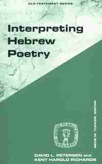 Interpreting Hebrew Poetry de David L Petersen
