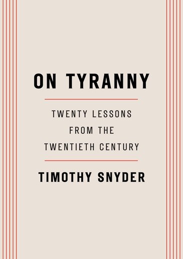 Image result for on tyranny book
