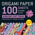 Origami Paper 100 Sheets Kimono Patterns 6" (15 Cm): High-quality Double-sided Origami Sheets…