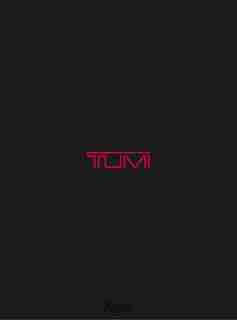 Tumi: The Tumi Collection de Matt Hranek