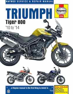 Triumph Tiger 800/800xc, '10-'14 by Haynes Publishing