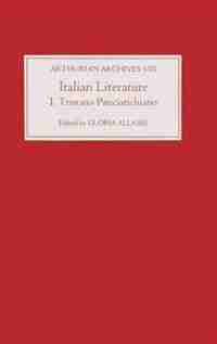 Italian Literature I: Tristano Panciatichiano by Gloria Allaire