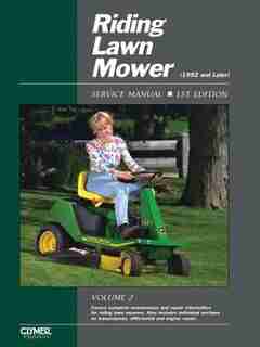 Riding Lawn Mower Service Manual Volume 2 by .. Penton Staff