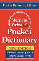 Merriam-Webster's Pocket Dictionary