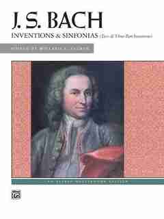Bach - Inventions And Sinfonias: Two- And Three-part Inventions, Comb Bound Book de Johann Sebastian Bach