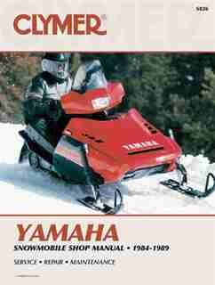 Clymer Yamaha Snowmobile Shop Manual 1984-1989: Service, Repair, Maintenance by Penton Staff