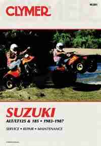 Suzuki Alt/lt125 & 185 83-87 by .. Penton Staff