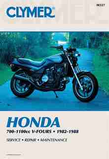 Clymer Honda 700-1100cc V-fours 1982-1988: Service, Repair, Maintenance by Penton Staff