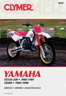 Clymer Yamaha Yz125-490, 1985-1990: Service, Repair, Maintenance by Penton Staff