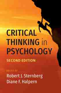 Critical Thinking In Psychology by Robert J. Sternberg