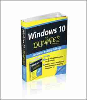 Windows 10 For Dummies Book + Online Videos Bundle by Andy Rathbone